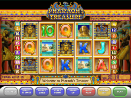 jogo caça-níquel Pharaoh´s Treasure