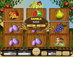 O recurso Gamble do caça-níqueis grátis online Big Apple de entretenimento