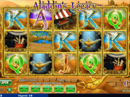 Aladdin´s Legacy slot grátis