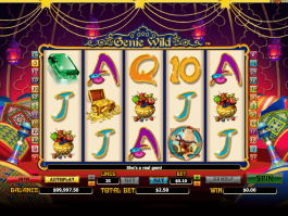 Caça-níqueis online grátis Genie Wild