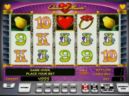 Jogo Queen of Hearts online grátis