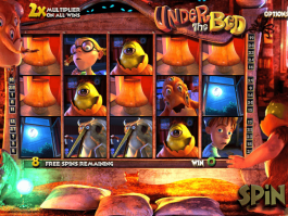 Jogo de slot de cassino Under the Bed grátis