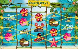 As 34 linhas de pagamento da slot Super Wave 34