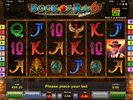 Caça-níqueis de cassino online grátis Book of Ra 6