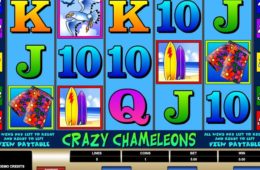 Jogo caça-níquel online grátis Crazy Chameleons