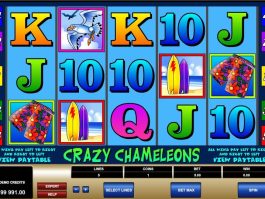 Jogo caça-níquel online grátis Crazy Chameleons