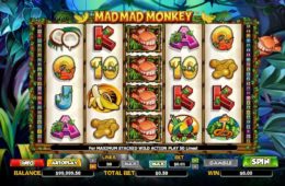 Caça-níqueis de cassino online grátis Mad Mad Monkey