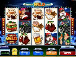 Caça-níquel online grátis Santa´s Wild Ride