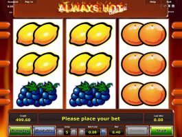 Jogo caça-níqueis online Always Hot Deluxe