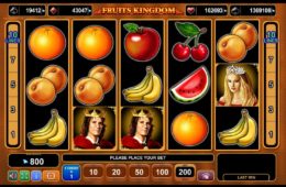 Caça-níqueis de cassino online grátis Fruits Kingdom