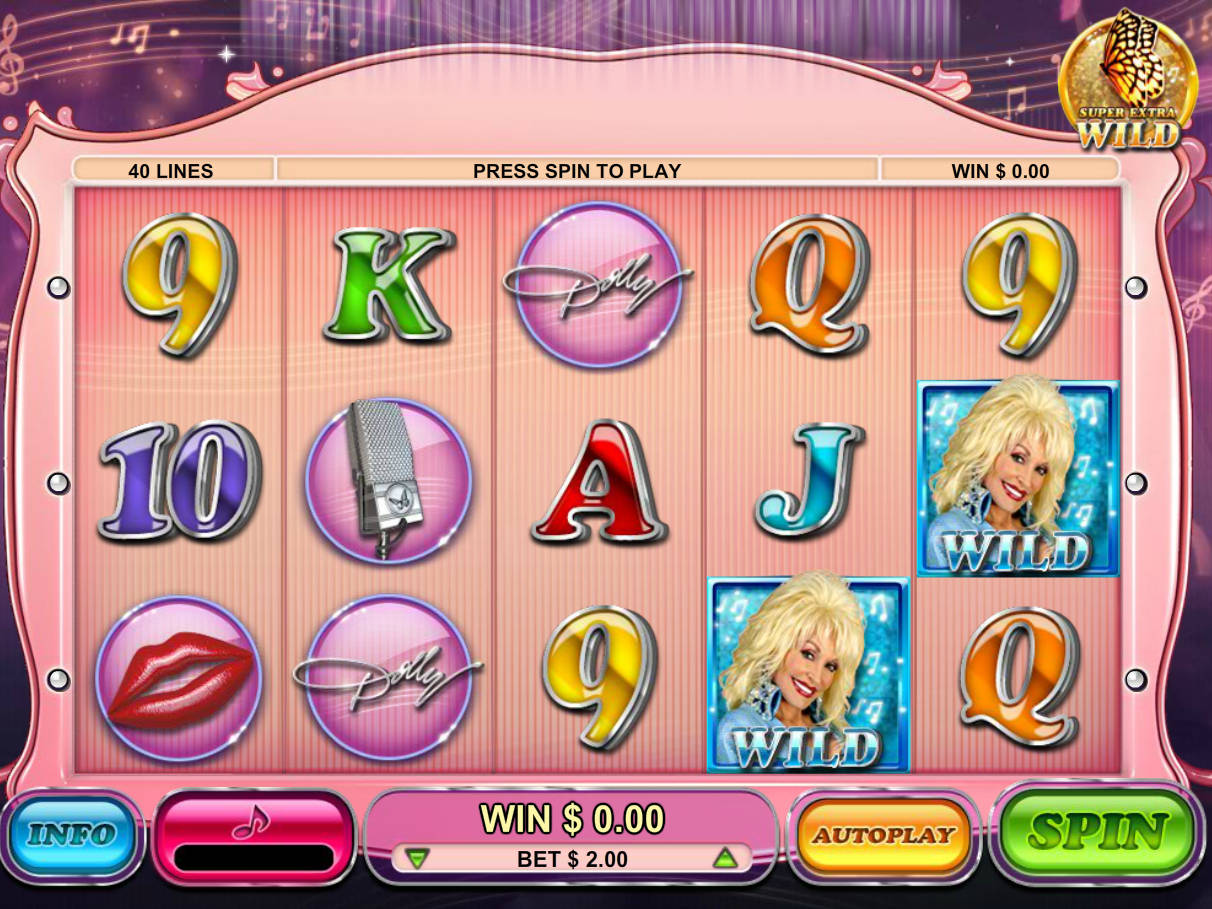 Jogue slots gratis Dolly Parton