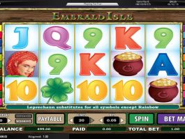 Imagem do caça-níqueis de cassino online Emerald Isle