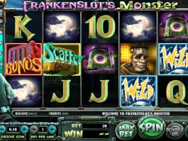 Caça-níqueis Frankenslot's Monster para diversão e sem depósito