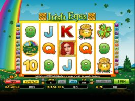 Jogue o caça-níqueis grátis online Irish Eyes