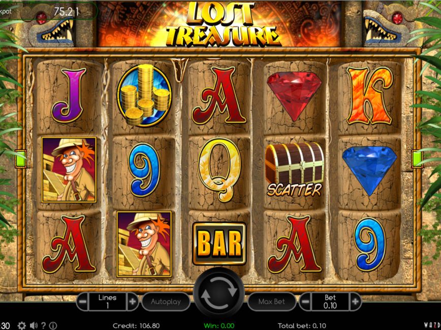Jogo de Cassino online Lost Treasure