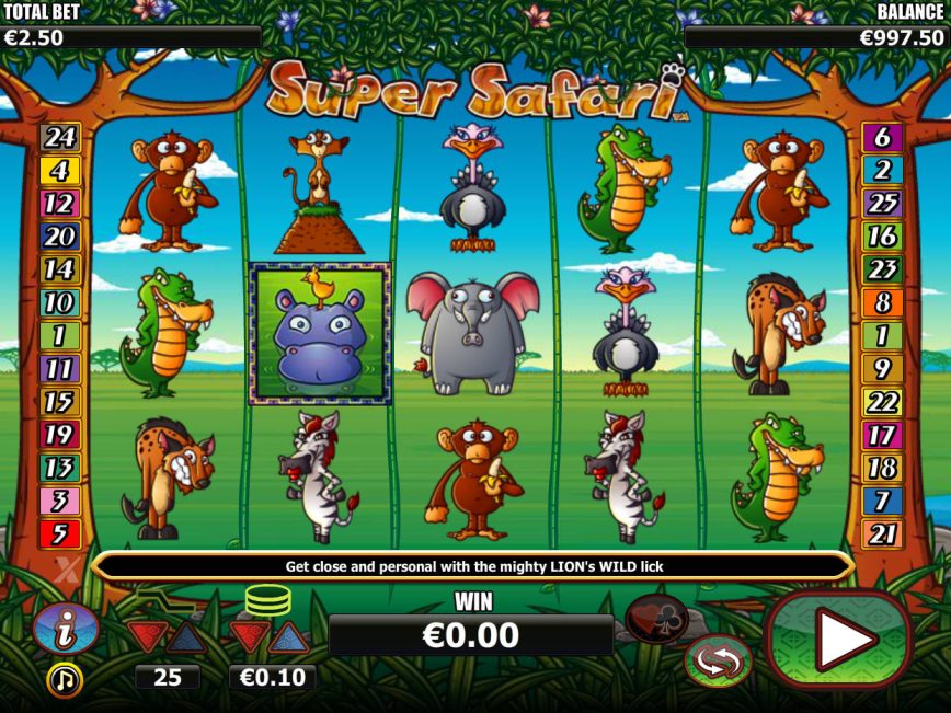 Caça-níqueis online Super Safari