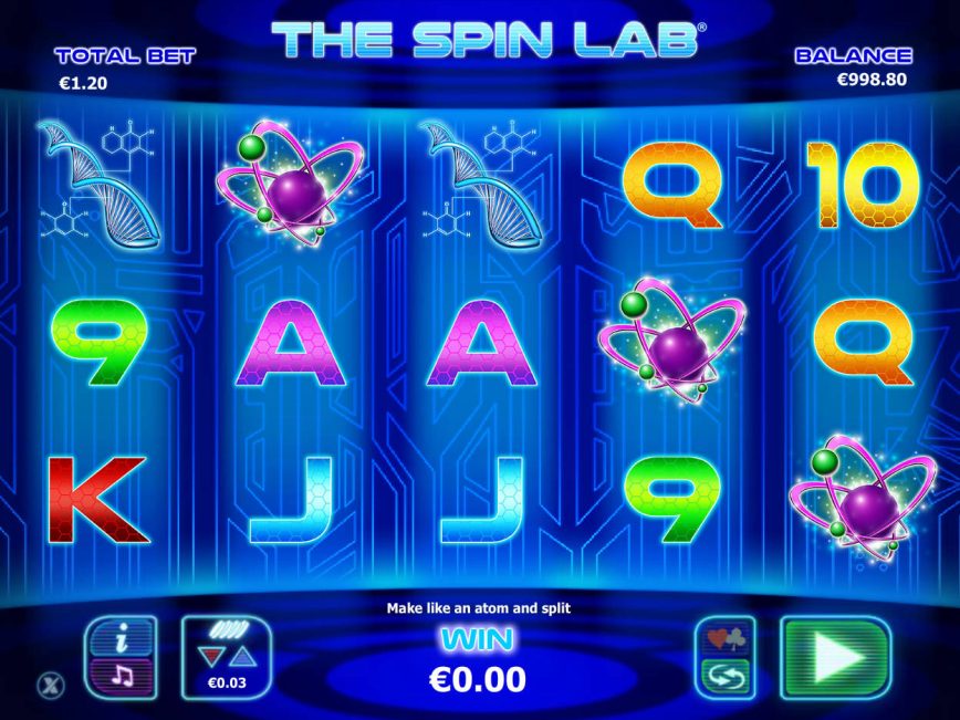Jogo caça-níqueis online The Spin Lab sem depósito