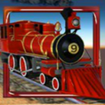 Jogo caça-níqueis online RailRoad - símbolo curinga