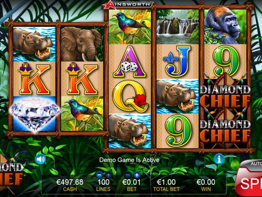 Caça-níqueis online grátis Diamond Chief