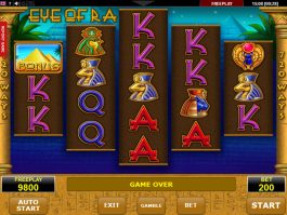 Jogo de cassino online Eye of Ra