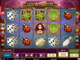 Caça-níqueis online grátis Lady of Fortune sem depósito
