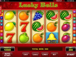 Jogo sem depósito online Lucky Bells