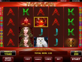 Caça-níqueis de cassino Magic Owl sem depósito