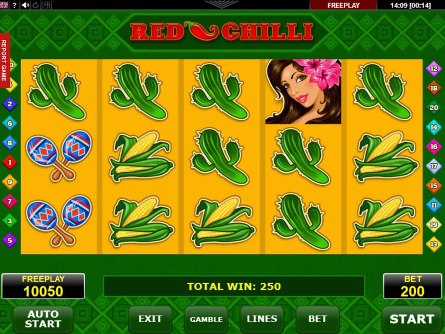 Jogo caça-níqueis de cassino Red Chilli de graça