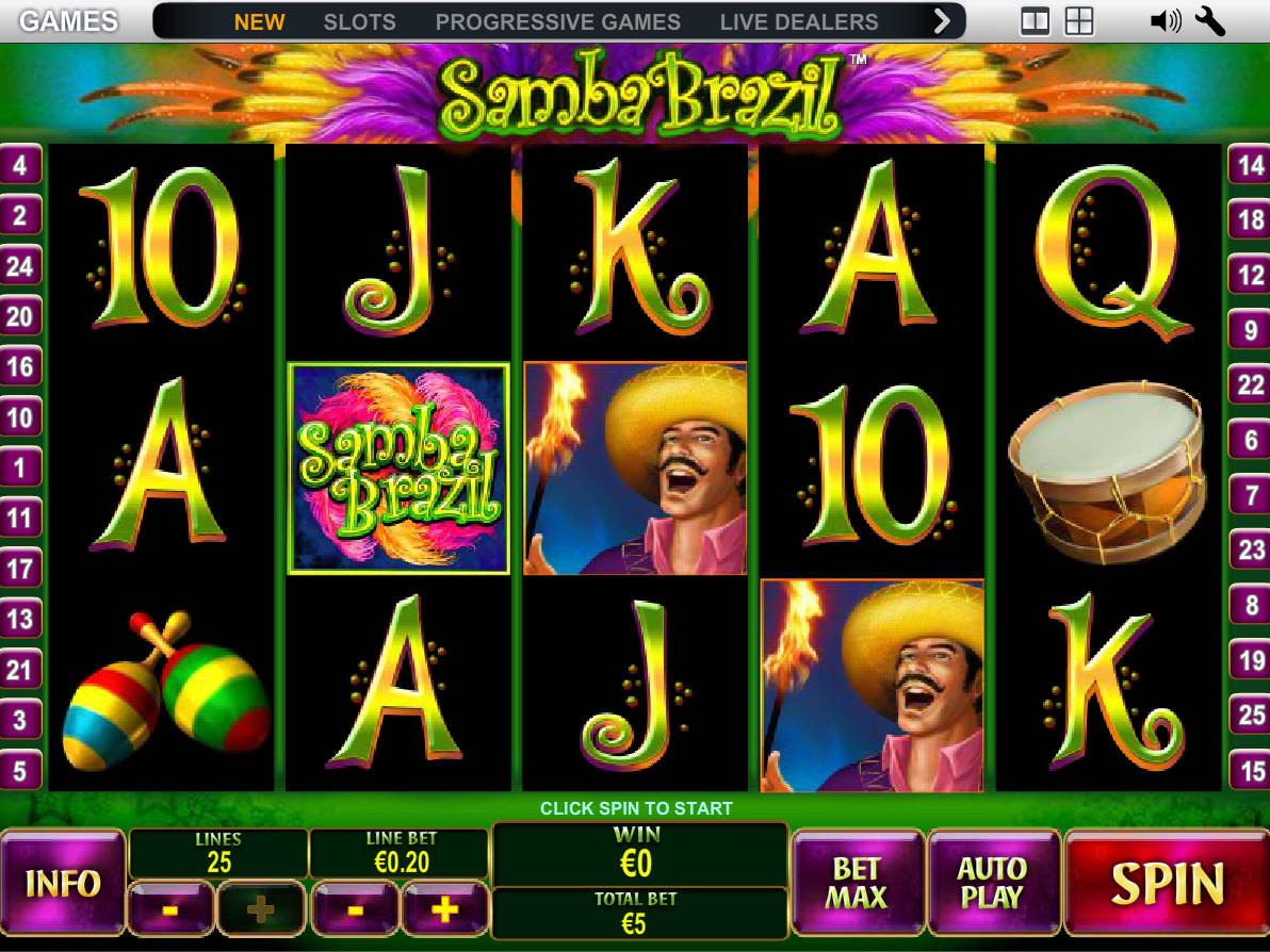 Play brazil slot machine