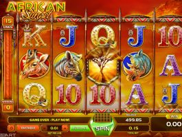Foto do jogo de cassino African Sunset