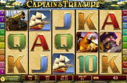 Jogo sem depósito online Captain's Treasure Pro da Playtech