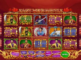 Caça-níqueis online grátis East Wind Battle