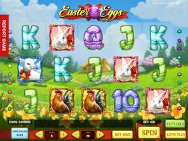 Caça-níqueis de cassino online Easter Eggs de entretenimento