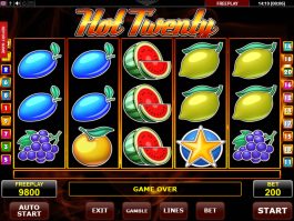 Caça-níqueis de cassino grátis online Hot Twenty