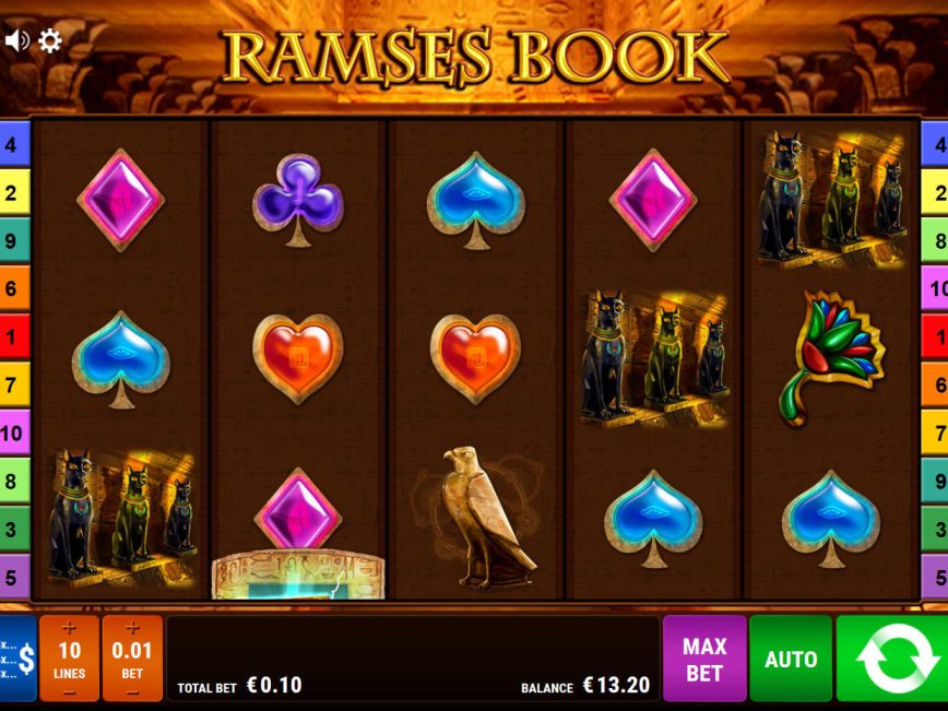 Jogo online sem depósito Ramses Book