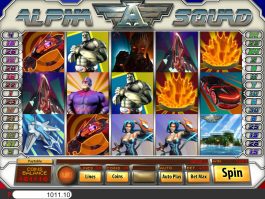 Jogo caça-níqueis online Alfha Squad da Saucify