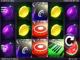 Caça-níqueis de cassino online grátis DJ Wild