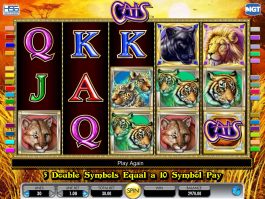 Jogue o caça-níqueis grátis Cats