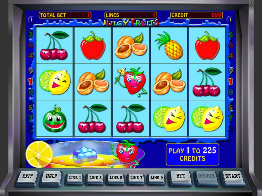 Uma imagem do jogo grátis de cassino Juicy Fruits