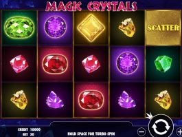 Jogo de cassino grátis Magic Crystals
