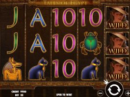 Foto do jogo caça-níqueis de cassino Tales of Egypt