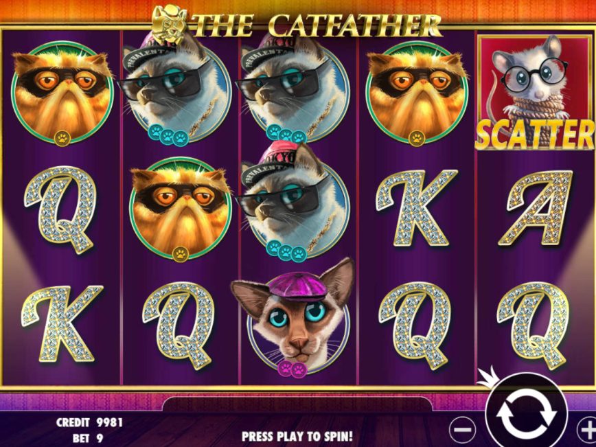 Caça-níqueis online The Catfather