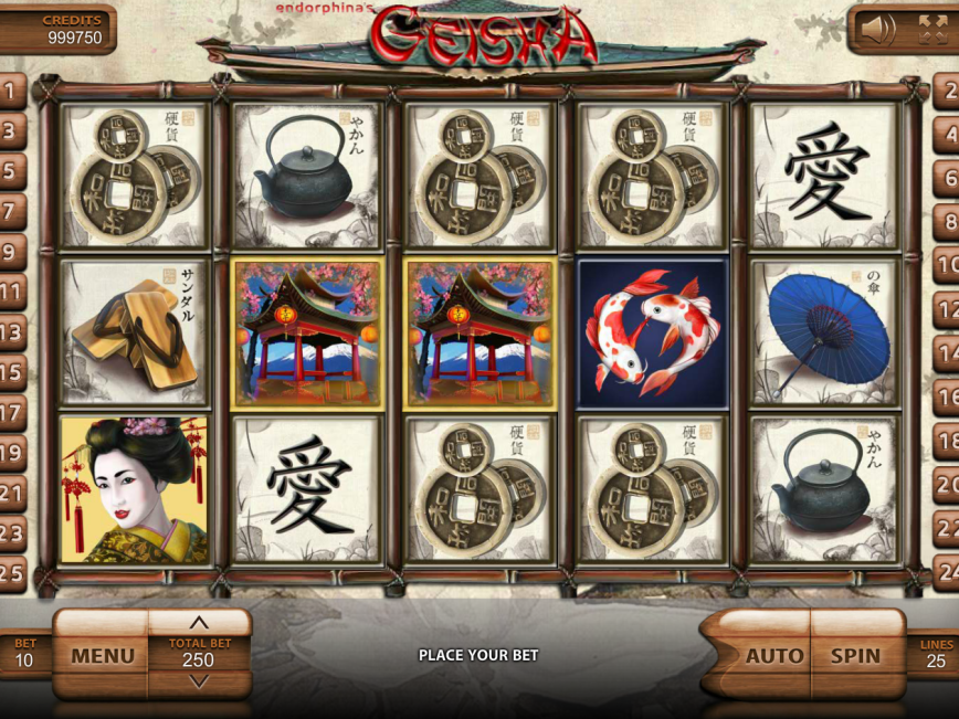 Jogo online sem depósito Geisha