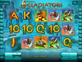 Jogo de cassino online grátis Gladiators