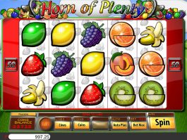 Caça-níqueis online Horn of Plenty sem depósito