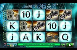 Uma foto do jogo de cassino grátis James Dean