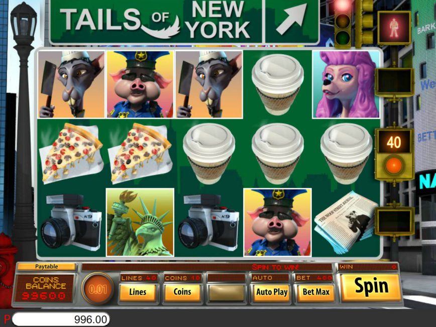 Caça-níqueis de cassino online Tails of New York