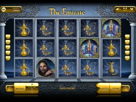 Gire o caça-níqueis online The Emirate