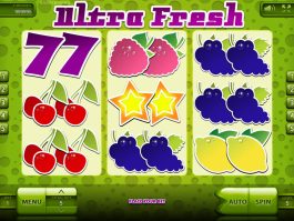 Jogo de cassino online grátis Ultra Fresh