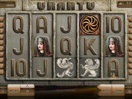 Uma foto do caca-níqueis de cassino Urartu